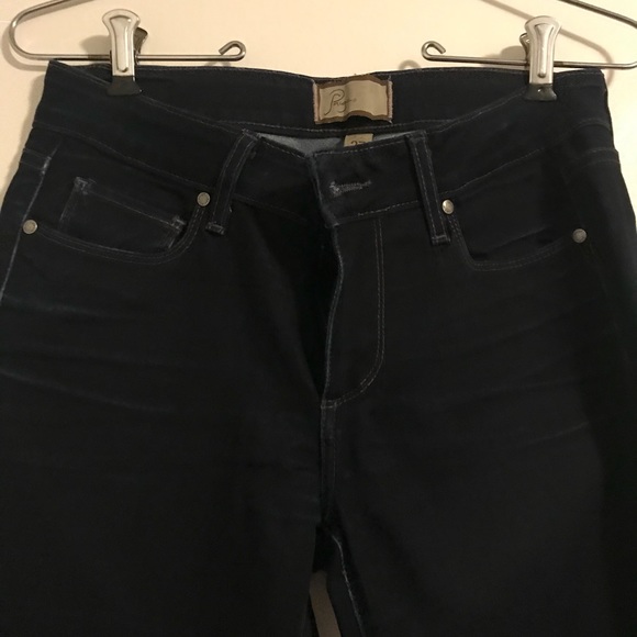 Dark Wash Paige Skinny Jeans - Picture 3 of 7